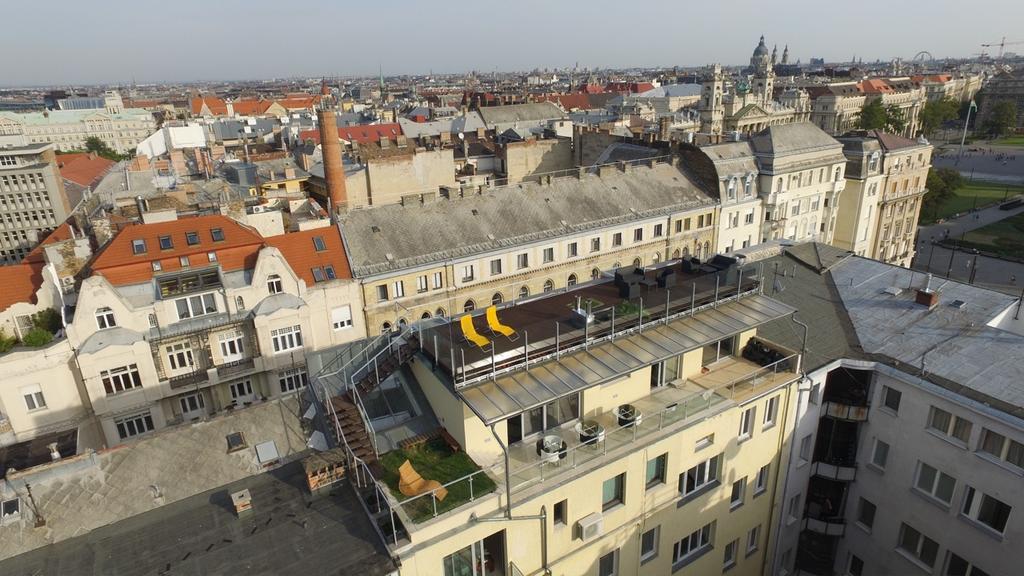 Parliament Penthouse Boutique B&B Budapest Bagian luar foto